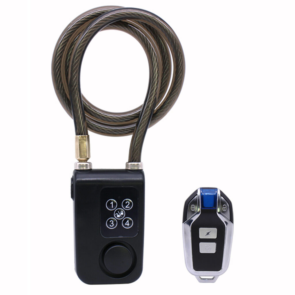 remote control combination cycling lock