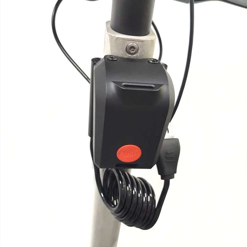 cable helmet lock for rental business