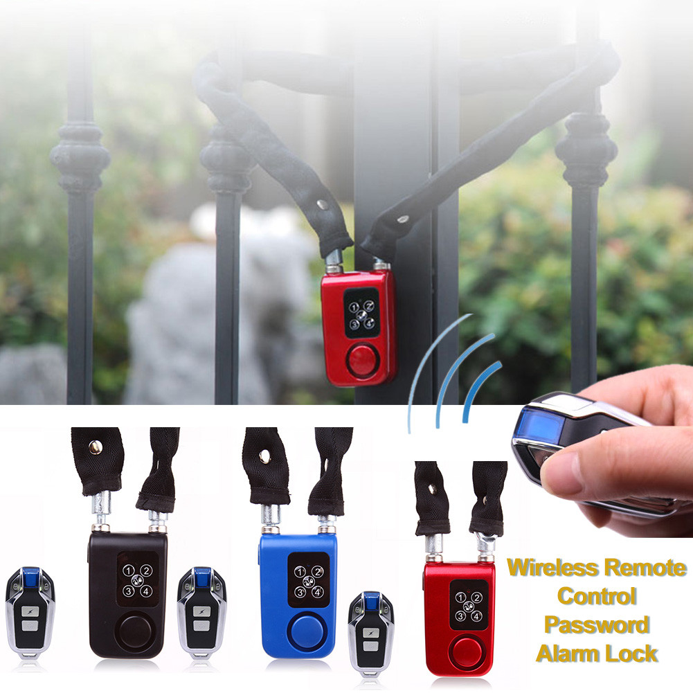 remote control alarm chain lock 2