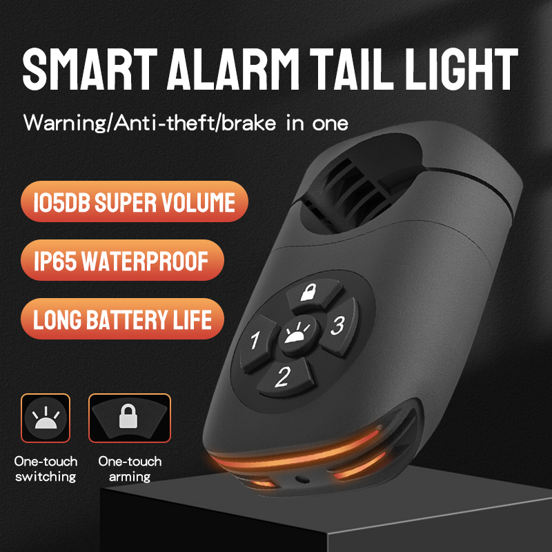 smart alarm tail light