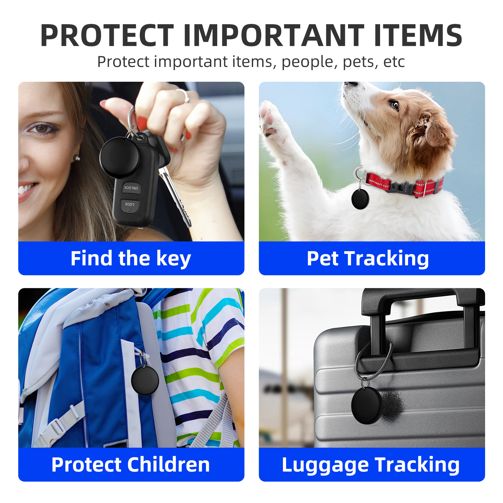 F08 Tracker Tag - Lifestyle