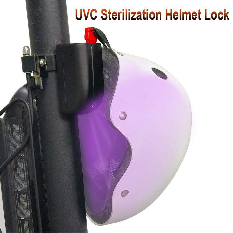 uv sterilization helmet lock
