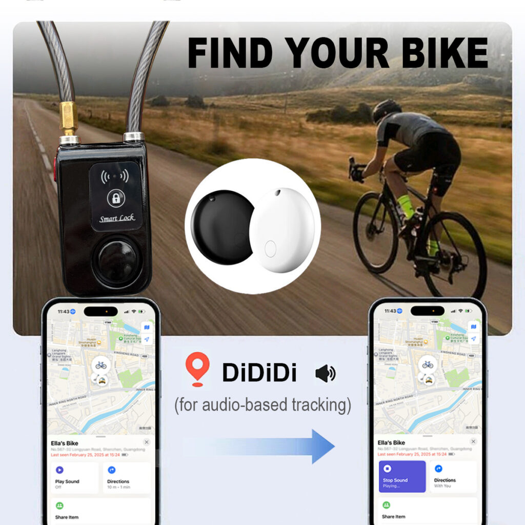 Smart Alarm Lock with Air Tag